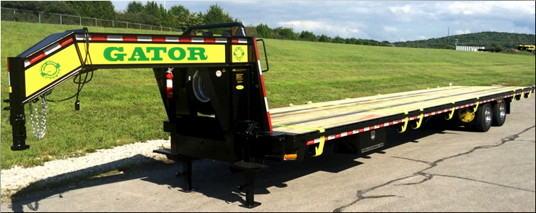 EQUIPMENT TRAILER - TANDEM DUAL GOOSENECK TRAILER FOR SALE  Montgomery County, Tennessee